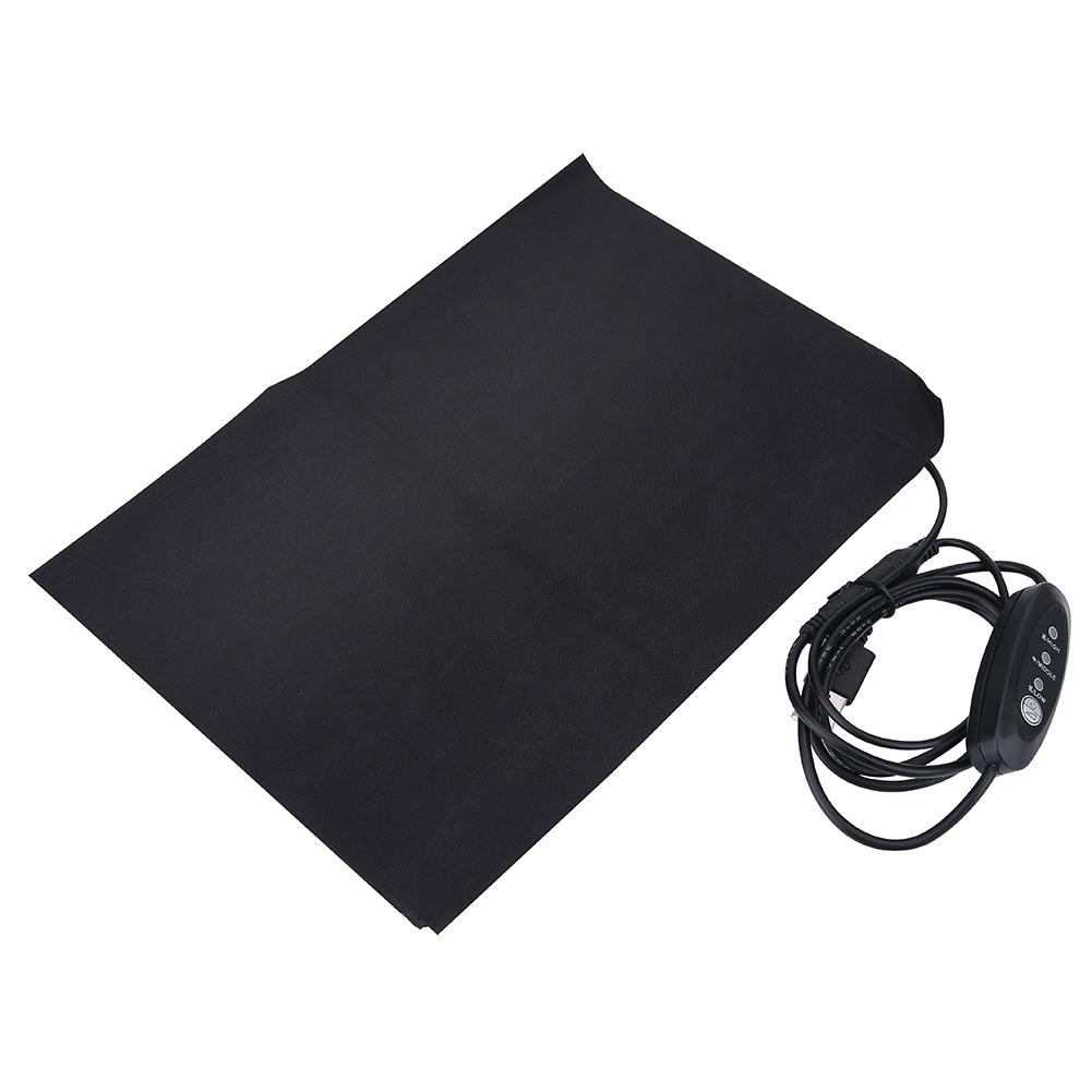 5V Heating Pad USB Heating Pad 5V 2A Lightweight Electric USB Heating Heated Pad Accessory for Outdoor & Indoor Heating Pads