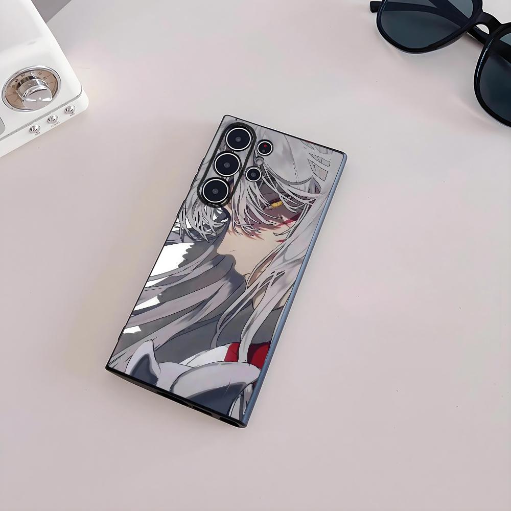I-Inuyasha S-Sesshomaru Phone Case For Samsung Galaxy S25 S24 S22 S23 Ultra S21 S20 Plus Frosted Non-Slip Full Cover Soft Case