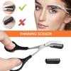 New Eyebrow Trimmer Set Scissors Tweezers Eyebrow Razor Scraping Eyebrow Comb Razor Eyebrow Clip Makeup Tools Sets