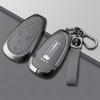 Zinc Alloy Leather Car Key Case Great Wall Wey 23 Coffee 01 Lattedht-Phev Wey 07 80 Vv7 Vv6 Key Fob Car Key Housing Accessories