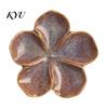 Artisanal Ceramic Condiment Dish Cherry Blossom Sauce Dish, Sushi Soy Dipping Bowl, Small Appetizer Plates Decorative Seasoning Serving for