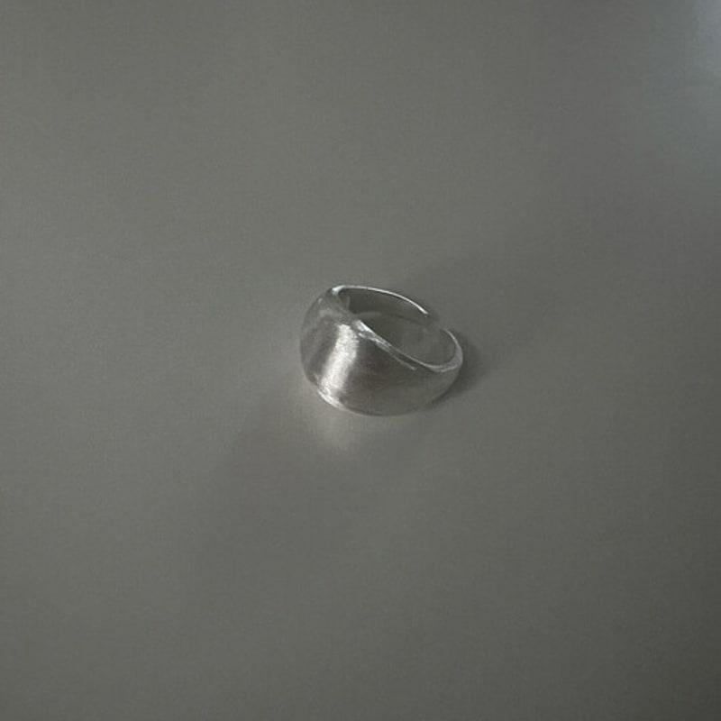 mosxe [925silver] Matt volume ring