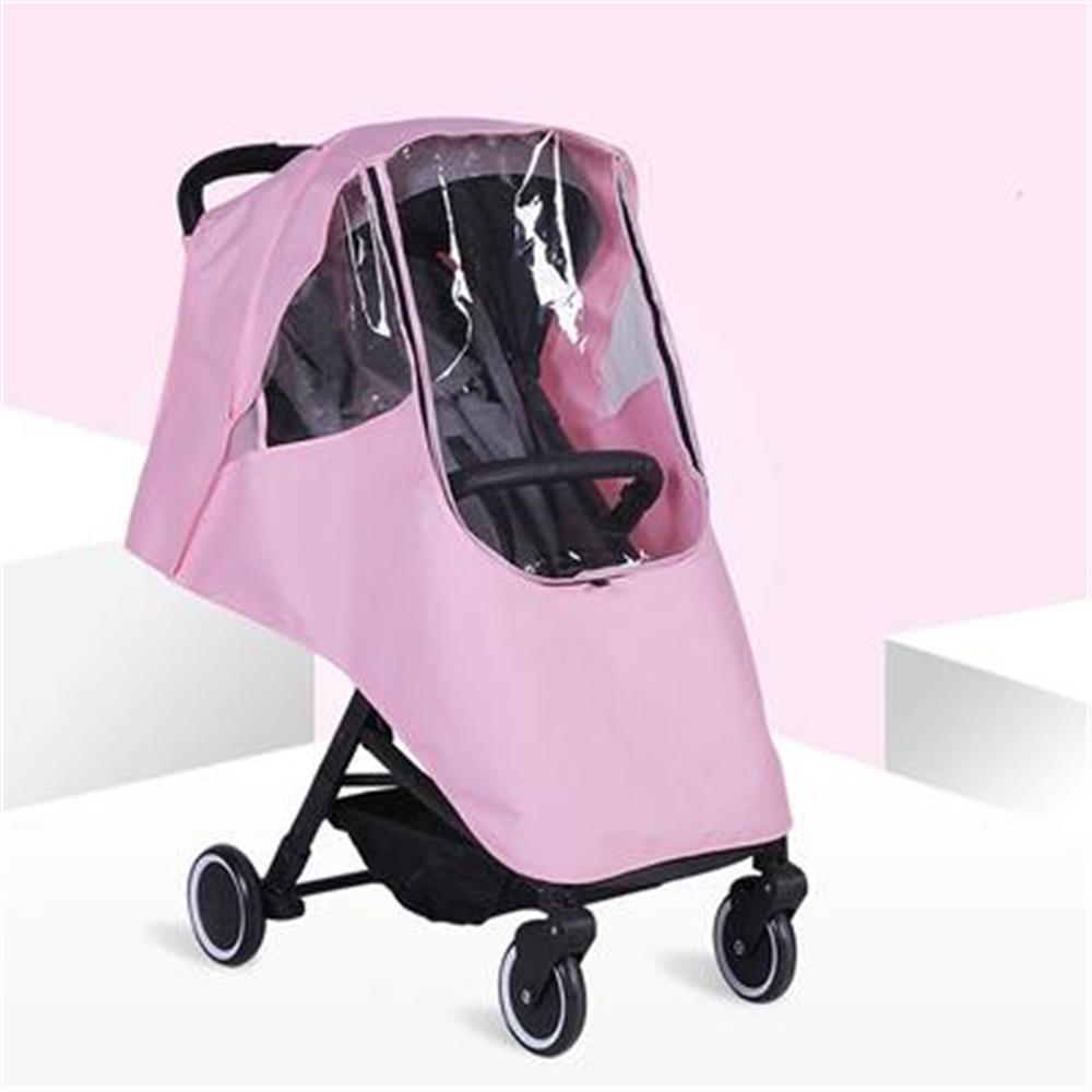 Baby Stroller Cover Stroller Accessories Universal Waterproof Cover Windproof Dust Cover Zipper Open