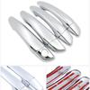 For Peugeot 3008 MK2 2017~ Luxuriou Chrome Exterior Door Handle Cover Car Accessories Stickers Trim Set 2nd Gen