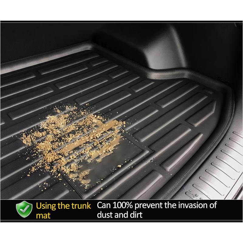 Fit For Ford Kuga Escape MK3 2019 2020 2021 2022 2023 2024 Car Trunk Mat Carpet Storage EVA Boot Cover Auto Interior Accessories