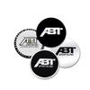 Aluminiowe 4 szt. 56 mm z logo ABT Nakładki na środek piasty kół samochodowych Naklejki z emblematem Do RS3 RS4 RS5 RS6 Q3 Q5 Q7 Q8 A4 A7 A3 Akcesoria