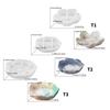 Silikonform für Teller in Blumenform Epoxidform für einzigartiges dekoratives und funktionales Tablett Hitzebeständige Schmuckform