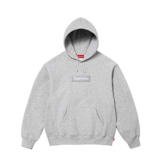 24FW Trendy Hooded Crewneck Sweatshirt