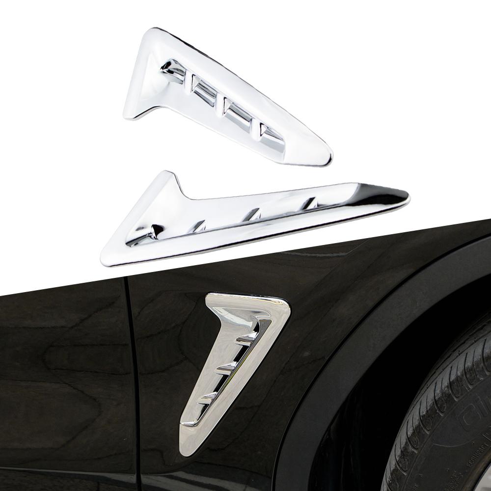 

2 шт. Накладка на боковой воздухозаборник кузова автомобиля, накладка на боковое крыло для BMW X3 X4 G01 G02 2018 - 2022, аксессуары для потока «акульи жабры» серебряный