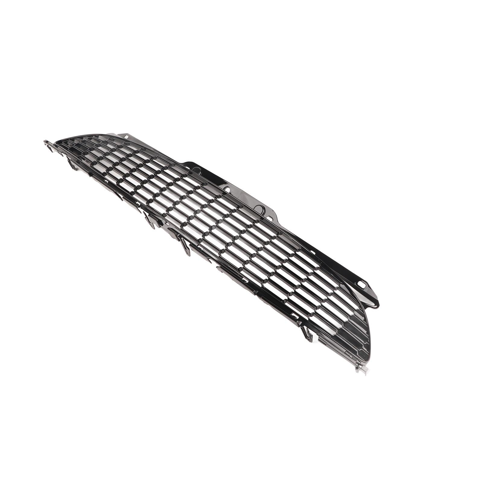 

3 шт. глянцевый черный передний капот молдинг решетка окружность накладка комплект отделки для Cooper R55 R56 R57 R58 R59