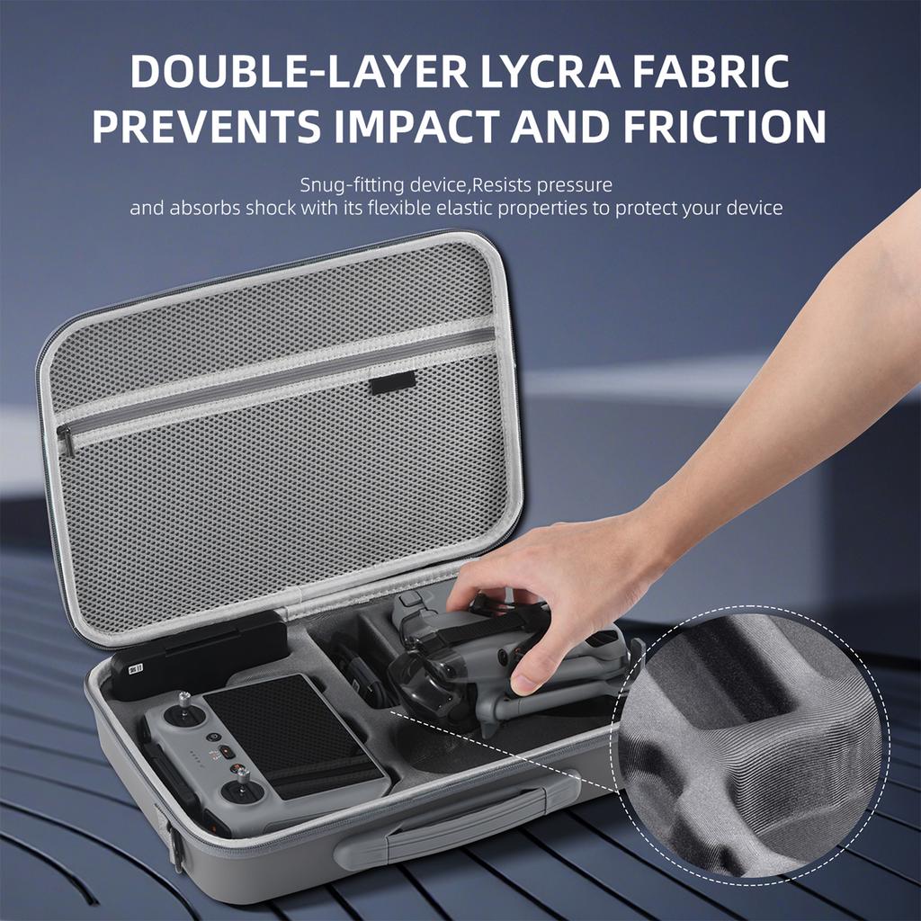 Storage Bag for DJI Mini 5 Pro Fly More Combo RC 2 Hard Shell Travel Storage Case Portable Shoulder Bag Protective Accessories