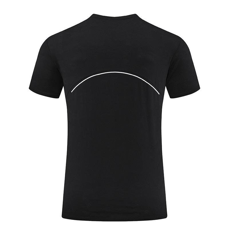 2024 Men's Quick-Dry Short-Sleeve Fitness Running T-Shirt for Outdoor Sports