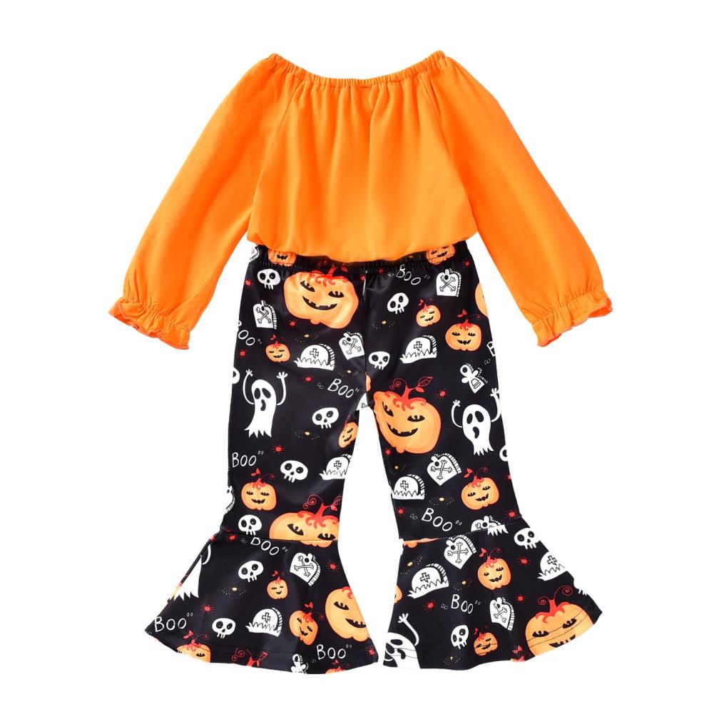 Costume D'Halloween Pour Bébé Fille - Costume De Citrouille Pour