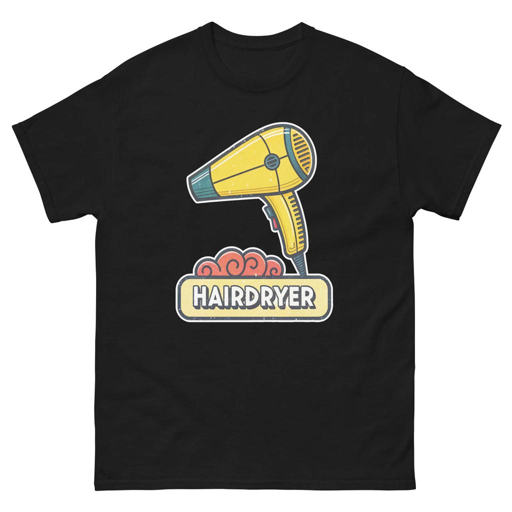 Hairdryer Hotel Item Travel Motel T-Shirt