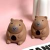 Cute Capibara Squeeze Toys Little Chubby Capybara Slow Rebound Release Squeeze Toy Kapibara Stress-relieving Mini Fidget Toys