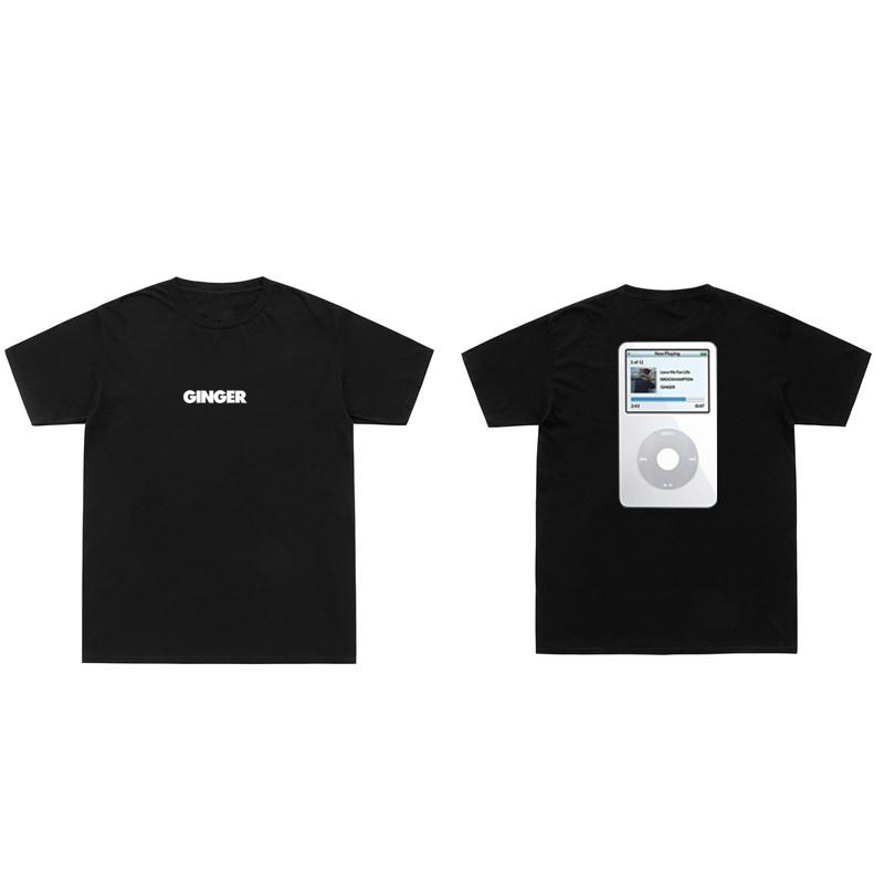 2023 Повседневная футболка унисекс для женщин, играющих Love Me For Life GINGER MP3 с принтом, забавные футболки Brockhampton, хлопковая футболка в стиле хип-хоп 2XL