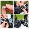 Helmet Lock Anti Theft Handlebar Mount Helmet Safety Lock with 2 Keys for Electric Motorcycles