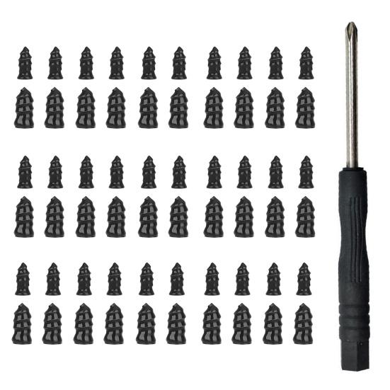 20/40/60/80Pcs Tire Repair Rubber Nails Kit Heavy Duty Screw-in Tire Repair Nails Car Motorcycle