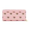 ACCESSOIRES Round Long Wallet with Nunet Print and Cat Pattern [Paul & Joe]