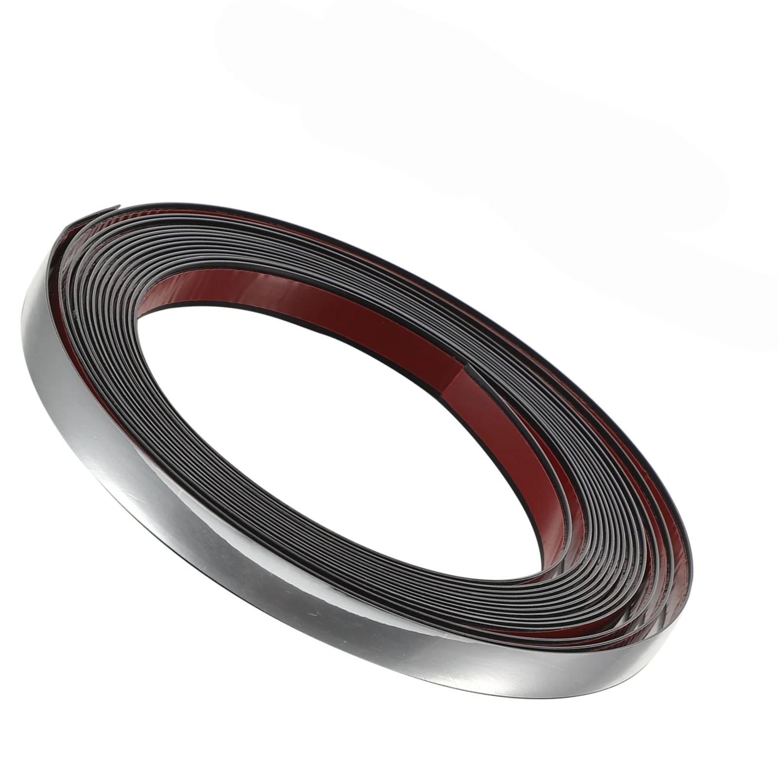 

1PC 5Mx2cm self-adhesive glossy decorative strip, glossy decorative strip, gap covering glossy decorative strip срібний