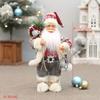 12 Inches Creative Santa Claus Decorations Standing Santa Claus Santa Claus Doll  Party Supplies