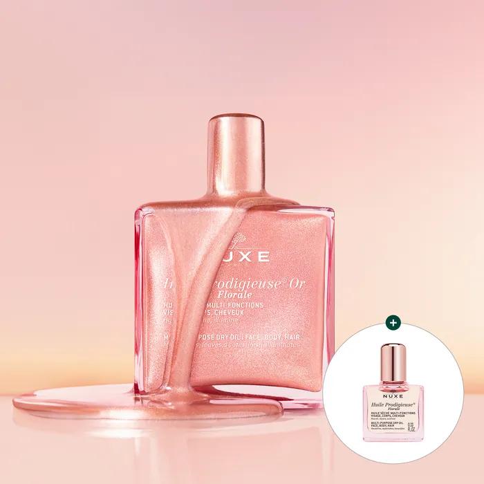 Nuxe Huile Prodigieuse Multi Floral Shimmer Oil 50ml+GIFT