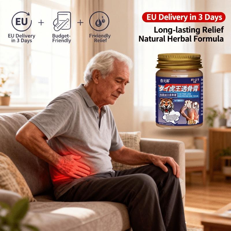 

Herbal Rheumatic Back Cream: Ease Cold/Damp-Induced Pain for Seniors A box -zwd