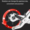 Belt Punching Pliers,multi-functional Pliers,multi-functional Round Hole Flat Hole Manual Punching Machine,carbon Steel Belt Punching Machine