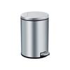 Stainless Steel Garbage Bin Household Foot Pedal Rubbish Storage Basket Kitchen Bathroom Large Capacity Trash Can