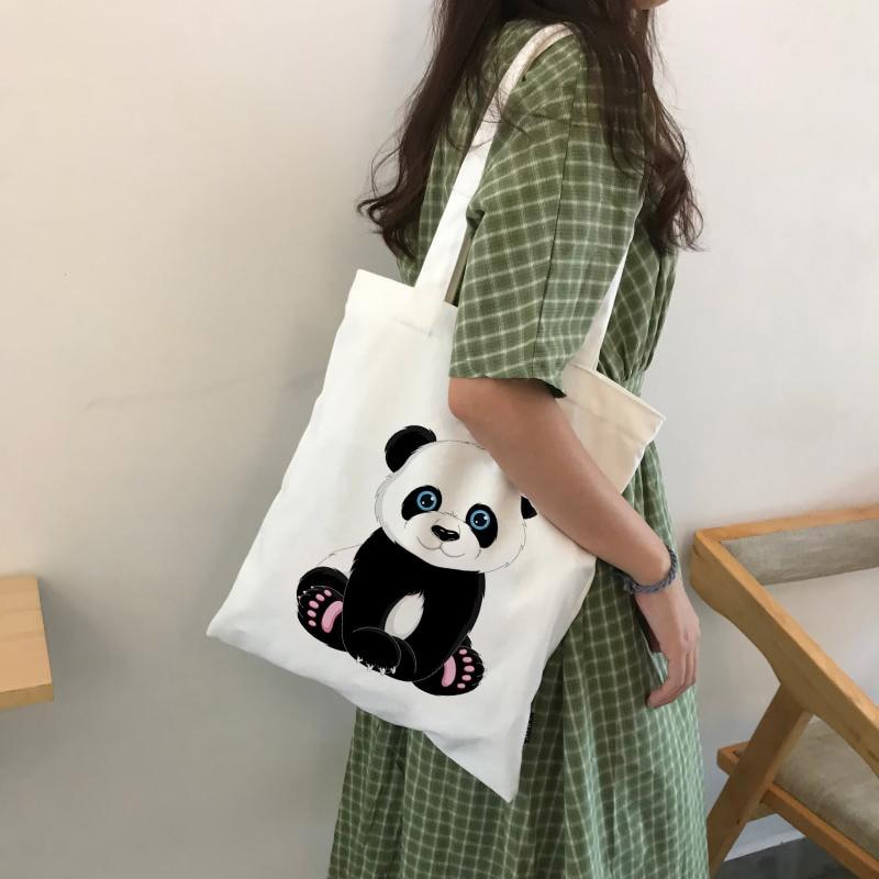panda tote bolsa