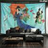 Magic Nanny Wall tapestry, aesthetic printed fabric blanket, suitable for bedroom, living room, and home decor.