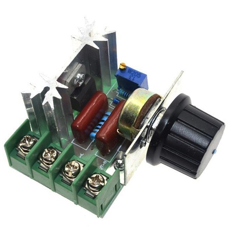 2000W Ac 220V Scr Electronic Voltage Regulator Module Speed Control Controller