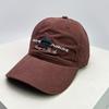 And Women Korean Style Vintage Letter Prints Embroidery Baseball Caps Air Permeable Casual Sun Protection Peaked Hats All-Match Personalized Trendy