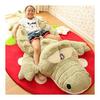 NOVA Plush Crocodile/Crocodile Extra Large Crocodile Body Pillow Animal Toy Fluffy Stuffed Animal Present Celebration Body Pillow (Green, 110cm)