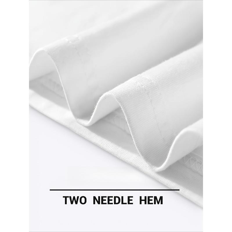 Europese Maat Dames Leuke Eenvoudige Streepstijl Korte Mouwen T-shirt Ademend en Huidvriendelijk, Dagelijkse Casual Top met Letterpatroon, Zomer