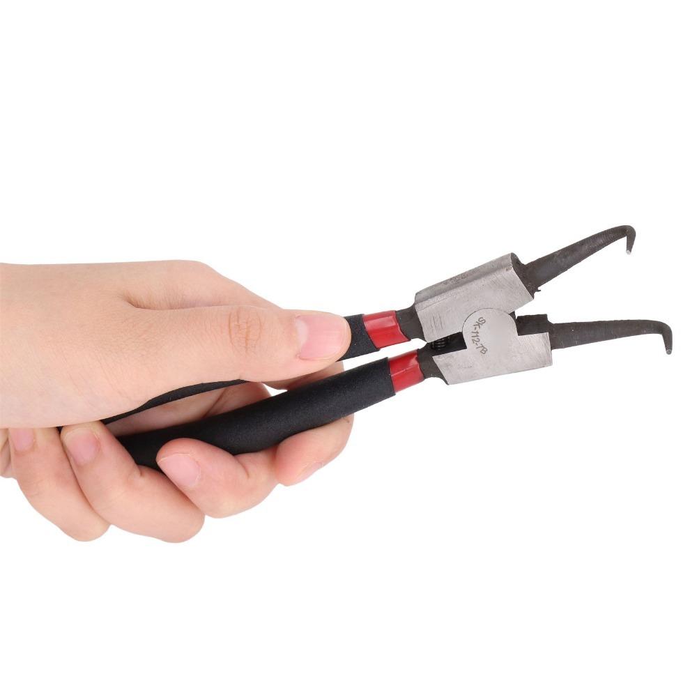 Heavy Duty Circlip Pliers 7 Inch Length External Snap Ring Pliers  For Installation Removal