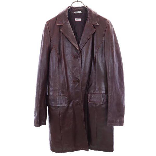 

MAX&CO сделано в Италии пальто Честер J 44 кожа коровья стеганая подкладка Женское Б/У