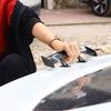 Universal Mini Car Auto Trunk Tail Spoiler Wing Decoration Sticker Accessories