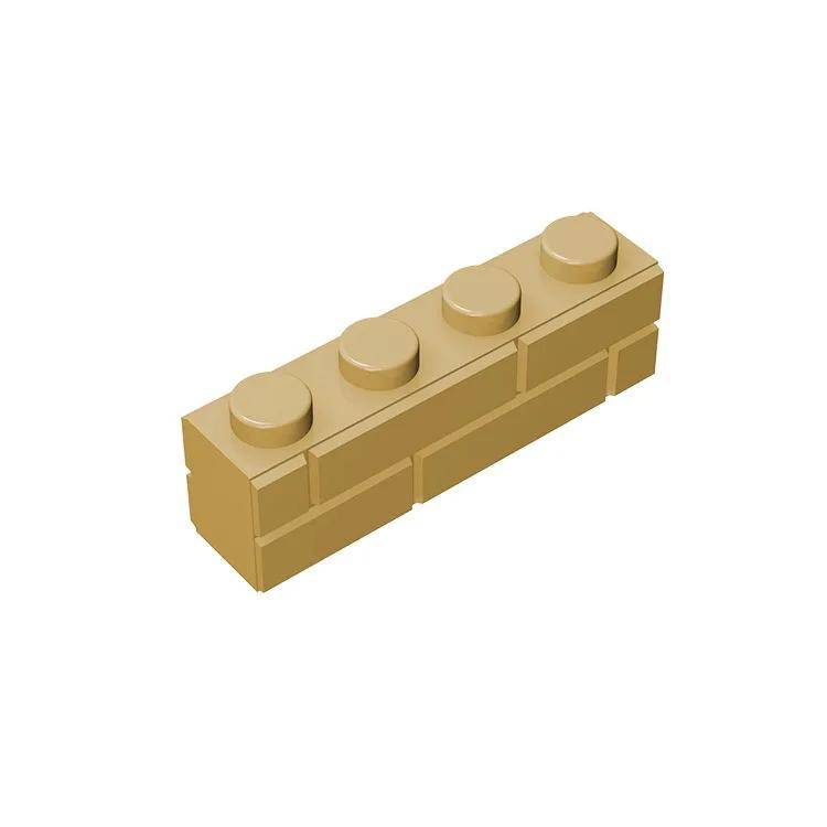 

15533 Кирпич Модифицированный 1x4 Масонский Профиль Коллекции Набор Модульные GBC Игрушки Для Технических MOC Подарок Строительные Блоки дубильная кора