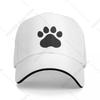 Dog Paw Adjustable Baseball Cap Cute Outdoor Hat For Unisex And Women Four Seasons Snapback Caps