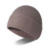 New 100% pure cotton knitted hat, men's and women's autumn and winter versatile wool hat, bag head warm and cold hat