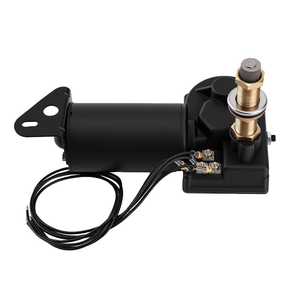 12V Marine Scheibenwischermotor 34010 Winkel 40 110 Grad Oszillierender Wischer Motor mit 2,5 Zoll Welle für Boote