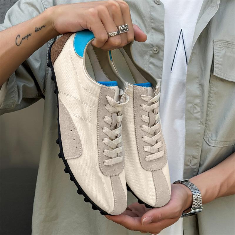 Dámské Pánské Šněrovací Pohodlné Měkká Podrážka Ploché Boty Venkovní Ležérní Prodyšné Tenisky Fitness Boty Pánské Boty