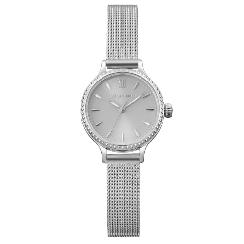 

ANGELHEART Twinkle Time Watch, Silver Dial, Stainless Steel, Solar Battery, 26mm, Women s, TTN26SS, Official Warranty