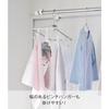 Yamazaki Tower Indoor Clothes Drying Pole Holder, Wide Depth, White, W4 x D23.7 x H5-6.5cm (per pole, including adjustment screws), Indoor Drying, Won