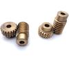 0.8M 20/30 Teeth 1:20 1:30 Metal Copper Worm Gear Wheel Reducer Self Locking Combination Accessories
