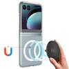 For Motorola Razr 2025 Case TPU + Acrylic Magnetic Phone Cover
