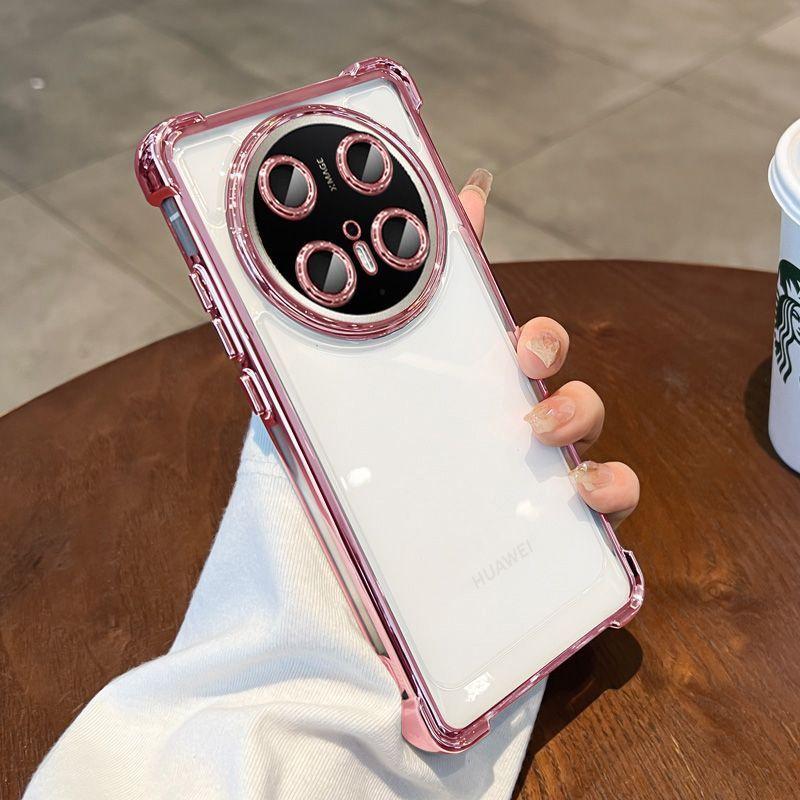 For Honor Magic 8 Pro Plating Lens Protection Film Case For Honor Magic 8 Lite Four Corners Anti-shock Protection Cover Bumper