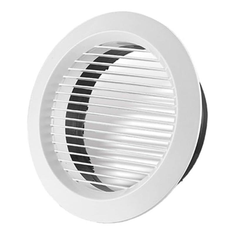 A78E-Round ABS Wall Vent Cover For Exhaust,Ideal For Ceiling Efficient Air Volume Control