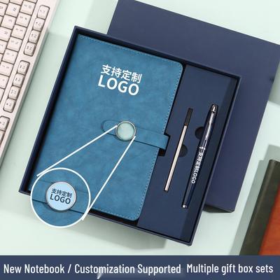 Set Regalo Deluxe Business Notebook Personalizzabile con Stampa Logo
